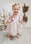 Sukienka dla dziewczynki Peonie Beige 