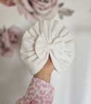 Turban, czapka dla dziewczynki Wanilia